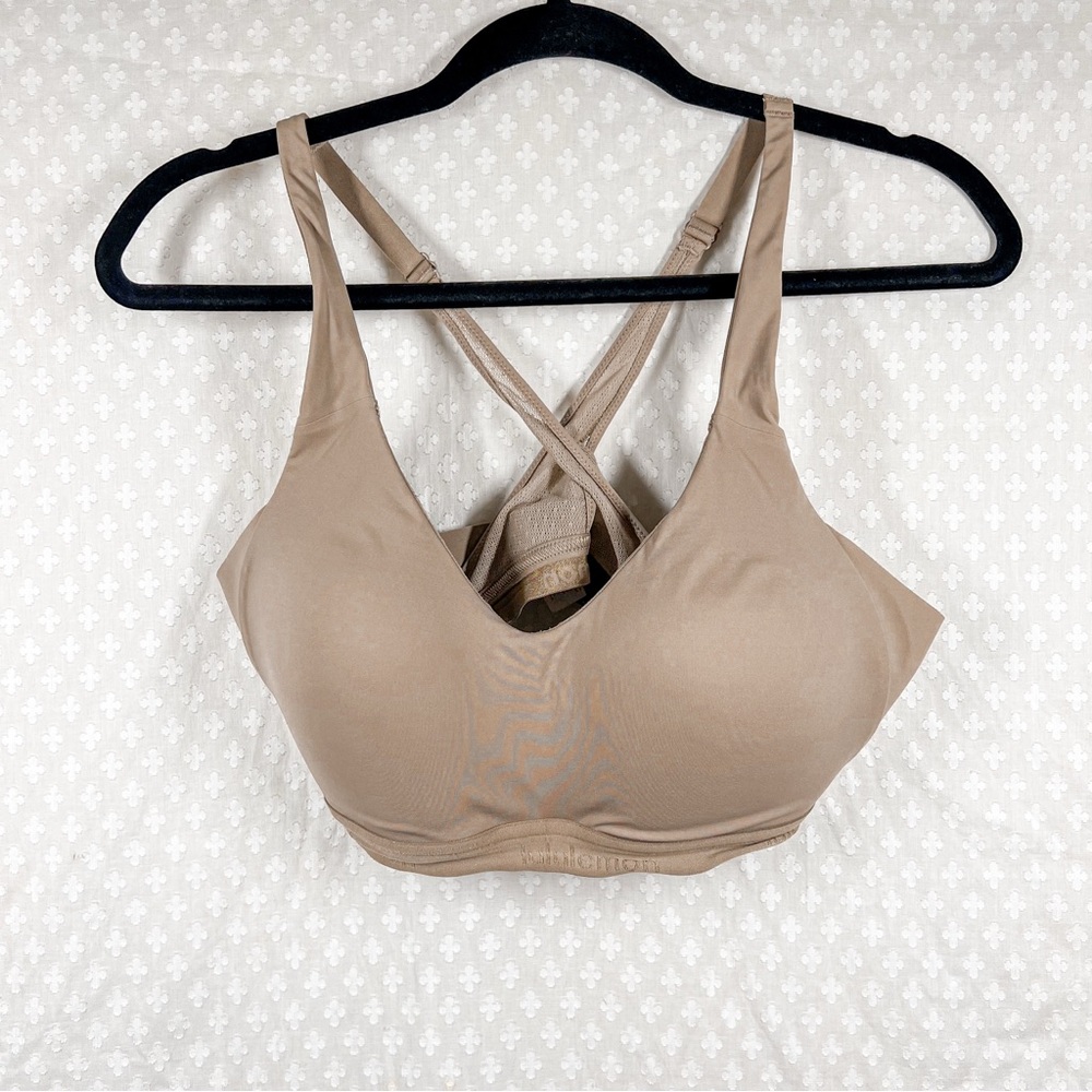 Lululemon Nude Wireless‎ Racerback Bra